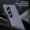 Coque portefeuille Phonesta Smart Window pour Samsung Galaxy Z Fold 6 - Violet 3