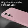 Coque portefeuille Phonesta Smart Window pour Samsung Galaxy S25 Edge - Rose 7