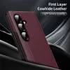 Coque portefeuille Phonesta Smart Window pour Samsung Galaxy Z Fold 7 - Bordeaux 4