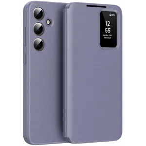Coque portefeuille Phonesta Smart Window pour Samsung Galaxy S25 FE - Violet