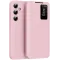 Coque portefeuille Phonesta Smart Window pour Samsung Galaxy S25 FE - Rose