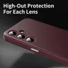 Coque portefeuille Phonesta Smart Window pour Samsung Galaxy A37 - Bordeaux 5