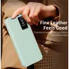 Coque portefeuille Phonesta Smart Window pour Samsung Galaxy S26 Ultra - Vert clair 2