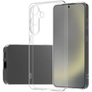 Coque arrière en silicone Phonesta Ultra-Thin pour Samsung Galaxy S25 - Transparent