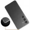 Coque arrière en silicone Phonesta Ultra-Thin pour Samsung Galaxy S25 - Transparent 3
