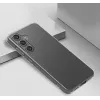 Coque arrière en silicone Phonesta Ultra-Thin pour Samsung Galaxy S25 - Transparent 4