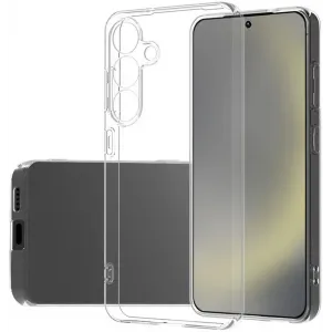 Coque arrière en silicone Phonesta Ultra-Thin pour Samsung Galaxy S25 Plus - Transparent
