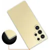 Coque arrière en silicone Phonesta Ultra-Thin pour Samsung Galaxy S25 Ultra - Transparent 4