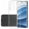 Coque arrière en silicone Phonesta Ultra-Thin pour Xiaomi Redmi Note 14 Pro Plus - Transparent