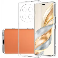 Coque arrière en silicone Phonesta Ultra-Thin pour HONOR Magic7 Lite - Transparent