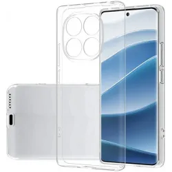 Coque arrière en silicone Phonesta Ultra-Thin pour Xiaomi Redmi Note 14 Pro 4G - Transparent