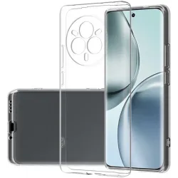 Coque arrière en silicone Phonesta Ultra-Thin pour Realme 14 Pro - Transparent