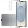 Coque arrière en silicone Phonesta Ultra-Thin pour Samsung Galaxy S25 Edge - Transparent