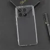 Coque arrière en silicone Phonesta Ultra-Thin pour Xiaomi Poco X6 Pro - Transparent 2
