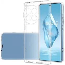 Coque arrière en silicone Phonesta Ultra-Thin pour OnePlus 12R - Transparent
