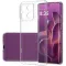 Coque arrière en silicone Phonesta Ultra-Thin pour Motorola Edge 60 / Edge 60 Fusion - Transparent