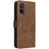 Coque portefeuille Phonesta Vintage Skin pour OnePlus Nord CE 4 Lite - Marron 7