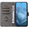 Coque portefeuille Phonesta Vintage Skin pour Google Pixel 9 Pro XL - Marron 1