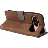 Coque portefeuille Phonesta Vintage Skin pour Google Pixel 9 / 9 Pro - Marron 4