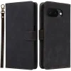 Coque portefeuille Phonesta Vintage Skin pour Google Pixel 9a - Noir 0