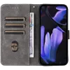 Coque portefeuille Phonesta Vintage Skin pour Google Pixel 9a - Noir 2