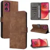 Coque portefeuille Phonesta Vintage Skin pour Motorola Edge 50 Fusion - Marron 6