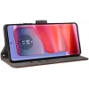 Coque portefeuille Phonesta Vintage Skin pour Motorola Edge 50 / Edge 50 Pro - Marron 3