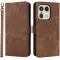 Coque portefeuille Phonesta Vintage Skin pour Motorola Edge 50 Ultra - Marron