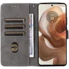 Coque portefeuille Phonesta Vintage Skin pour Motorola Edge 50 Ultra - Marron 1