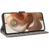 Coque portefeuille Phonesta Vintage Skin pour Motorola Edge 50 Ultra - Marron 2