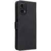 Coque portefeuille Phonesta Vintage Skin pour Motorola Moto G35 - Noir 7