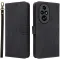 Coque portefeuille Phonesta Vintage Skin pour HONOR 200 Pro - Noir