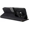 Coque portefeuille Phonesta Vintage Skin pour HONOR Magic6 Pro - Noir 4