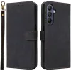 Coque portefeuille Phonesta Vintage Skin pour Samsung Galaxy A26 - Noir 0