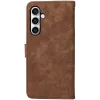 Coque portefeuille Phonesta Vintage Skin pour Samsung Galaxy S24 FE - Marron 7