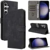Coque portefeuille Phonesta Vintage Skin pour Samsung Galaxy S24 FE - Noir 8