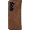 Coque portefeuille Phonesta Vintage Skin pour Samsung Galaxy Z Fold 6 - Marron 7