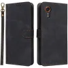 Coque portefeuille Phonesta Vintage Skin pour Samsung Galaxy Xcover 7 - Noir