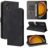 Coque portefeuille Phonesta Vintage Skin pour Samsung Galaxy Xcover 7 - Noir 8
