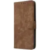 Coque portefeuille Phonesta Vintage Skin pour Samsung Galaxy S24 - Marron 9