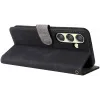 Coque portefeuille Phonesta Vintage Skin pour Samsung Galaxy S24 - Noir 5