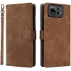 Coque portefeuille Phonesta Vintage Skin pour Asus Zenfone 12 Ultra - Marron 0