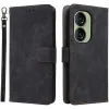 Coque portefeuille Phonesta Vintage Skin pour Asus Zenfone 10 - Noir