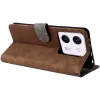 Coque portefeuille Phonesta Vintage Skin pour Xiaomi Poco M7 Pro - Marron 3