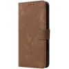 Coque portefeuille Phonesta Vintage Skin pour Xiaomi Poco M7 Pro - Marron 5