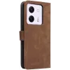Coque portefeuille Phonesta Vintage Skin pour Xiaomi Poco M7 Pro - Marron 6