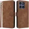 Coque portefeuille Phonesta Vintage Skin pour Motorola Edge 60 / Edge 60 Fusion - Marron