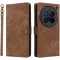 Coque portefeuille Phonesta Vintage Skin pour Vivo X200 Pro - Marron