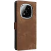 Coque portefeuille Phonesta Vintage Skin pour Xiaomi Redmi Note 14 Pro 4G - Marron 6