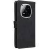 Coque portefeuille Phonesta Vintage Skin pour Xiaomi Redmi Note 14 Pro 4G - Noir 6